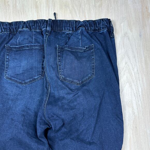 Torrid Weekend Boyfriend Straight Super Soft Stretch Blue Denim Jeans Casual 1R - Picture 14 of 14